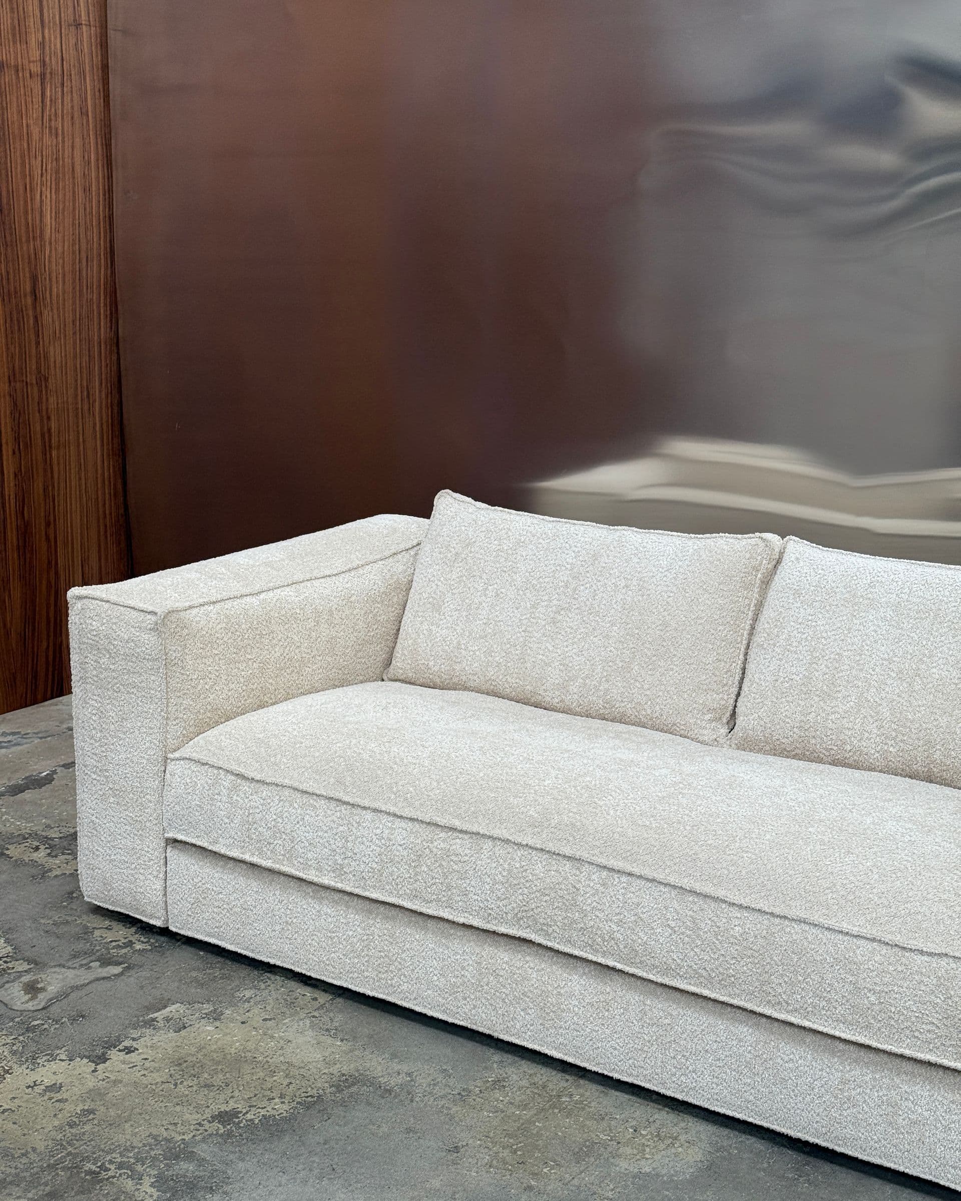 Klinge Sofa Bouclé Soft Sand