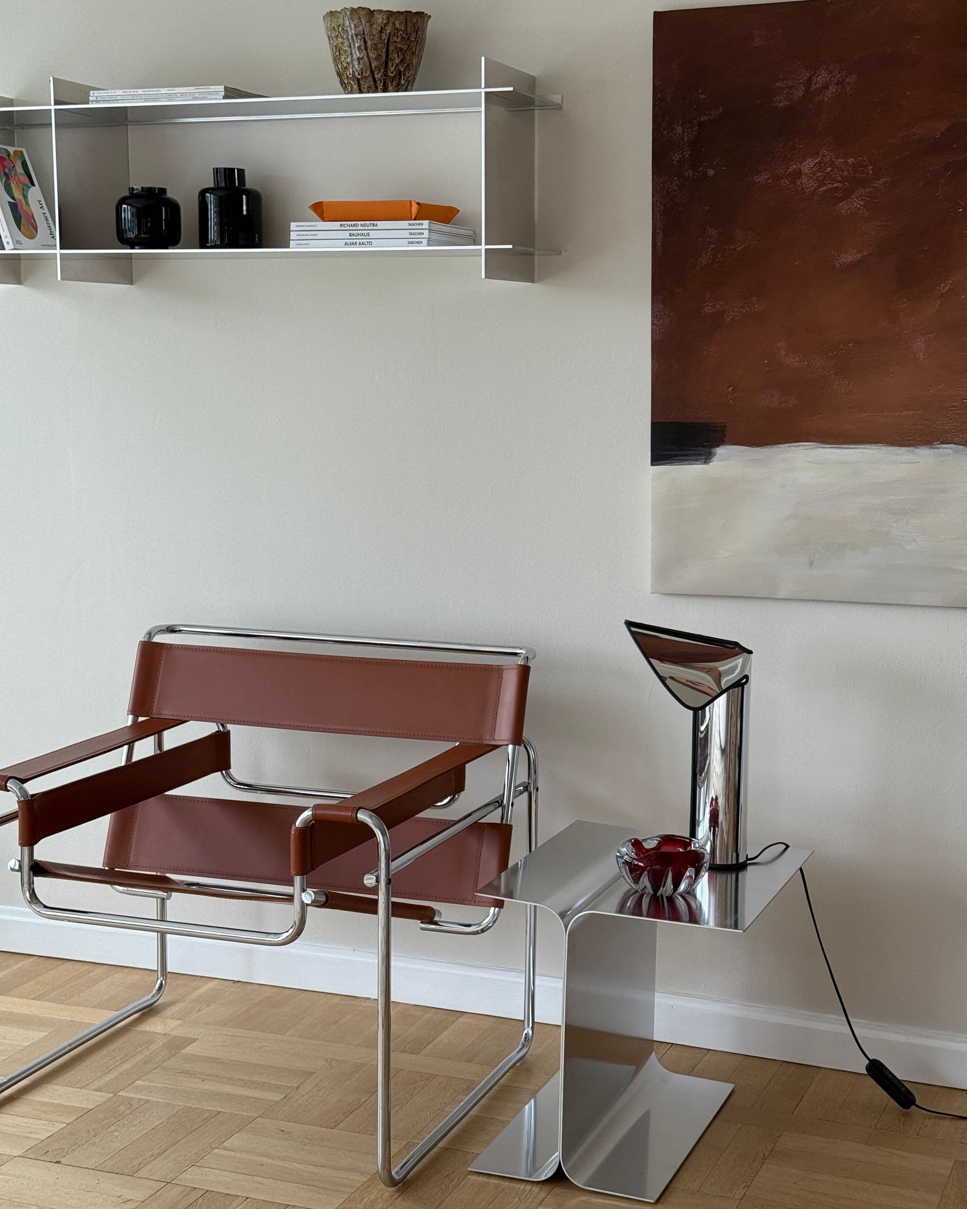 Luce Aluminium Side Table